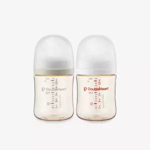 더블하트 PPSU 젖병 베이직/모먼트 160ml 트윈팩 노꼭지