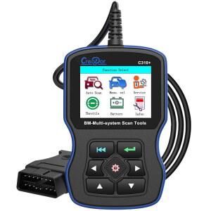 BMW용 크리에이터 C310 OBD2 진단 스캐너 도구, EPB 엔진 오일 재설정 및 배터리 등록 기능이 있는 멀티 시스템 코드 리더기