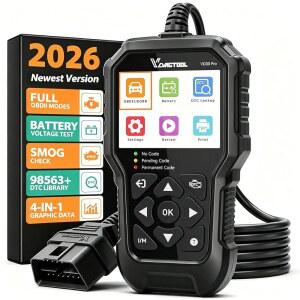 VDIAGTOOL VD30 Pro 자동차 코드 리더, 및 트럭용 OBD2 스캐너 진단 도구, 엔진 리더 확인, 리셋 기능이 있는 스캐너, 모든 OBDII 차량을 위한 에스캐너 오토트리즈 I/M 준비 완료
