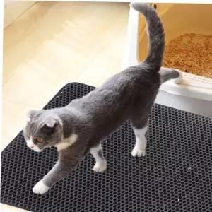 쉬운 고양이 매트 발판 모래매트 화장실 청소가 사막화방지