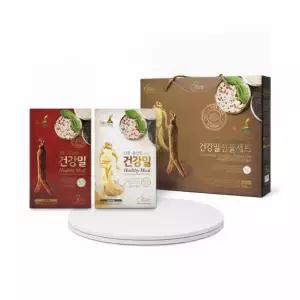 [무료 배송] EC 인삼과 홍삼 건강밀 선물세트 2호