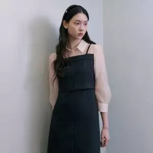 잇미샤 26 S/S 레이어드 롱 원피스 ITQ5ZOP460