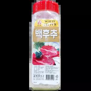 금하 백후추 400g X10 식당용 뷔페식당 계란찜용 배달전문점 볶음밥용 화이트