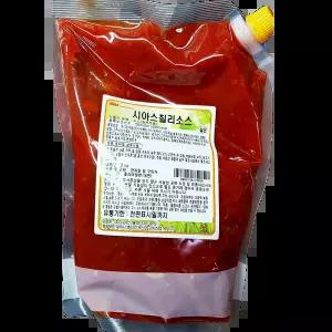 시아스 블랙스테이크용 칠리소스 2Kg X6 식당용 전문점