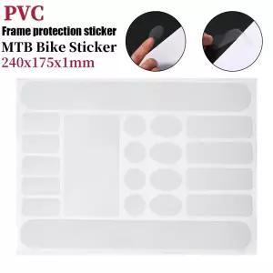 자전거 스티커 프레임 보호대 스크래치 방지 마찰 방지 자전거 프레임 스티커 산악 MTB 액세서리