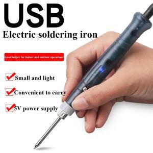 5V USB 납땜 인두 전문 전기 난방 도구 표시 등 핸들 용접 총 BGA 수리로 재 작업