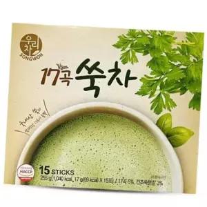 송원 우리차 담백한 국산 17곡 쑥차 15T