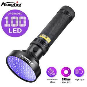 강력한 자외선 경화 토치, 돈, 고양이, 애완 동물 얼룩, 전갈, 형광 잉크 마커 라이트, 100LED 395-405 UV