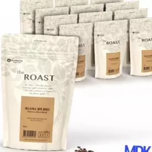 다크로스팅 크레마 브라질커피 홀빈 블렌드 1kg 12개