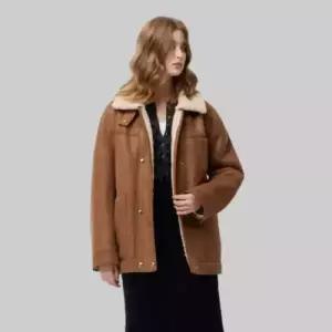 시슬리 더블 페이크 레더 무스탕 SALE33561 1096243