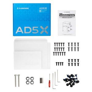 플래시포지 AD5X 인클로저 키트 DIY 색상 스타일 최적화된 디자인 소음 냄새 감소 고온 필라멘트 인쇄에 적합