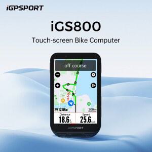 자전거속도계 iGPSPORT iGS800 터치스크린 GPS 자전거 컴퓨터 사이클링 지도 내비게이션 50시간 수명 사이클링 액세서리