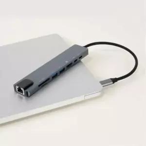 SD 도킹스테이션 컨버터 8 USB C타입 멀티허브 IN