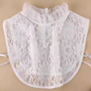 레이스 진주 카라넥 넥케이프 레이어드 여성 페이크 카라 페이크카라 레이스옷 진주