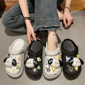 슬리퍼 실내화 여성 아쿠아슈즈 통굽 발편한 키높이 슬리퍼 베리슈 에바 여름 샌들 펀칭