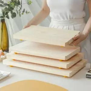 가정용 다리도마 플레이팅 뉴송 도마 4size 원목도마