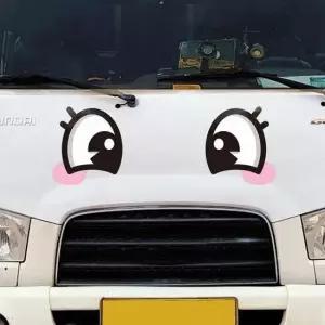 대형차량용 졸음운전방지 왕눈이8 자동차스티커