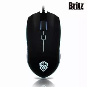 브리츠마우스 USB 유선마우스 컴퓨터 노트북 PC 게이밍 저소음
