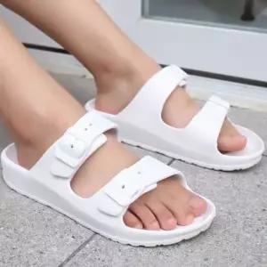 슬리퍼 편아한 실외 조절 키높이 버클 여성 실내화 끈슬리퍼 외출 사무실 실내 슬리퍼