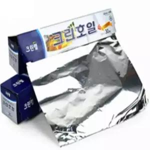 주방 쿡호일 일회용 알루미늄 쿠킹 위생호일 가정용 용호일 김밥포장지 그릴용 은박