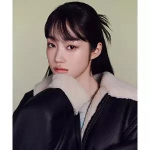 브랜드정품 LEE 신세틱 레더 무스탕 블랙 172962