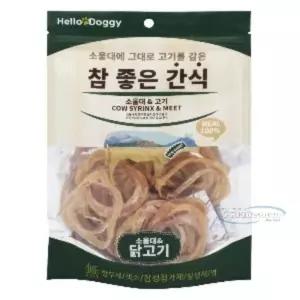 (2개묶음)(참좋은간식) 소울대 닭고기 80g 애견 펫간식 영양 오래먹는 수제 강아지