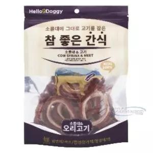 (2개묶음)(참좋은간식) 소울대 오리고기 80g 애견 펫간식 영양 오래먹는 수제 강아지