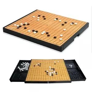 자석놀이 바둑260mm x 224mm 보드게임휴대용판 폴더형판 바둑판 접이식판