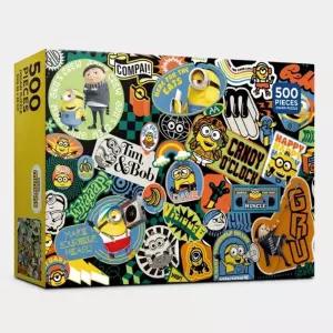 퍼즐 라이프 500P 올 오브 미니언즈 AL5334에니메이션 만화 직소 취미 작품 그림 조각 집콕 연말선물 미니