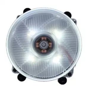 CPU쿨링팬 95MM PWM AM4 소켓 화이트 LED PC조립 공냉PC CPU튜닝 저소음 쿨링 CPU 쿨러 방열 컴퓨터