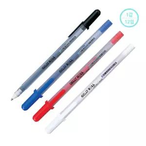(사쿠라) 중성펜 겔리롤파인 0.8mm (색상선택) (1타 12입)볼세트 삼볼 중성 지워지는볼 캐릭터볼 필기구 3