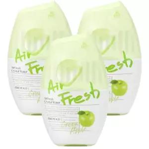 홈즈 에어후레쉬 크리스탈워터 실내용 방향제 그린애플 400ml X 3개