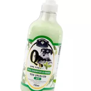 강아지샴푸 750ml 허브향 개목욕 반려동물용품펫 반려견 애완 용품 비린내 애견 비듬 목욕 냄새제거 기좋은