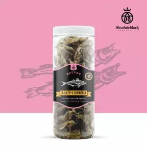 (앱솔루트블랙) 황태껍질 150g+15g(165g)보양간식 영양 반려견 훈련 보상 국내제조 기호성좋은 강아지수제