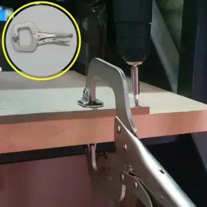 C형 바이스플라이어 대 배관고정대 파이프작업공구 C클램프 목공 철판 락킹