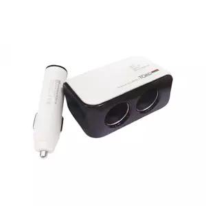자동차 차량용 토드 USB 2구 소켓시가잭 USB거 USB가 급속충전기 용거 고속 충전거 용가 용멀티 용소켓 USB