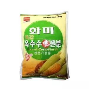 화미 옥수수맛전분 1kg