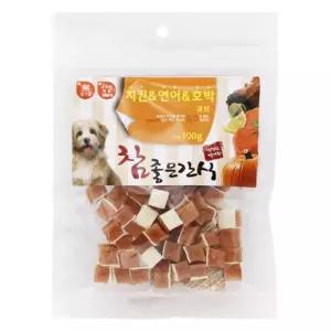 (3개묶음)(참좋은간식) 치킨 연어 호박 큐브펫푸드 간식 댕댕이 수제 영양 강아지식 칭찬 보상 반려동물