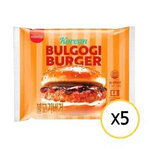삼립 불고기버거 105g x 5개 / 냉동