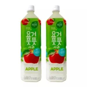 [웅진] 웅진 자연은 요거풋풋 사과 1.5L x 12개