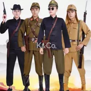 촬영 폼 순사복 독립 연극 일본 무대 제복 의상 군복