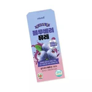 블루베리 퓨레 원액 농축 간편 섭취 20ml 14포