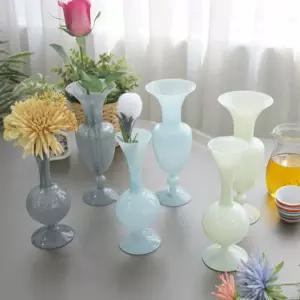 밀크 글라스 화병 3color 대 소화 꽃병 인테리어 디자인 장식 꽃화