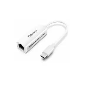 펠로우즈 C타입 USB 2.0 랜포트 98993케이블 젠더 LAN 어댑터 외장카드