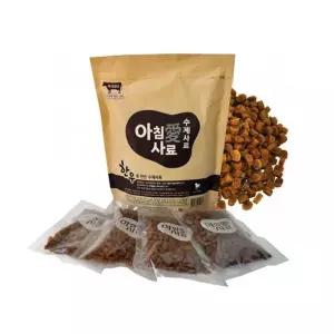 아침애사료 가수분해 강아지 수제 한우 800g개 견건식 반려견 완견 수제밥 건사 견사