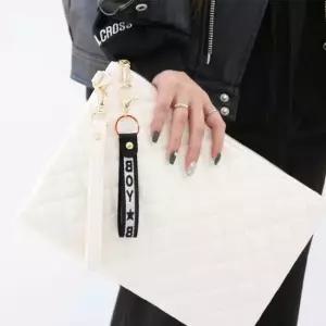 포근한 다이아 퀄팅 포인트 백 포켓 클러치백 가방 클러치백
