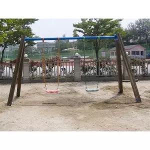 한별 그네 HBP1209R/ L300 H230cm 2인용 초등학교용 야외놀이시설