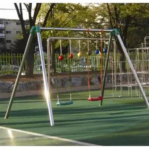 한별 그네 HBP1109A/ L300 H240cm 2인용 초등학교용 야외놀이시설