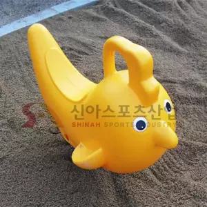 신아 S1714-5 병아리 흔들놀이 900 x 400 x 800mm 어린이집 유치원 초등학교 아파트 야외 놀이터 흔들목마