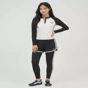 [행텐주니어]틴즈 여아 레이어드 워터 롱 레깅스_블랙(14570-178-402-69-100)_YS